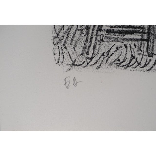 André Cottavoz, Summer Picking in Vallauris, 1976, Original Lithograph For Sale - Image 9 of 10