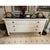 Chest of drawers, three-drawer dresser in white lacquered wood with glass by Carlo De Carli, produced in 1963 by Sormani...