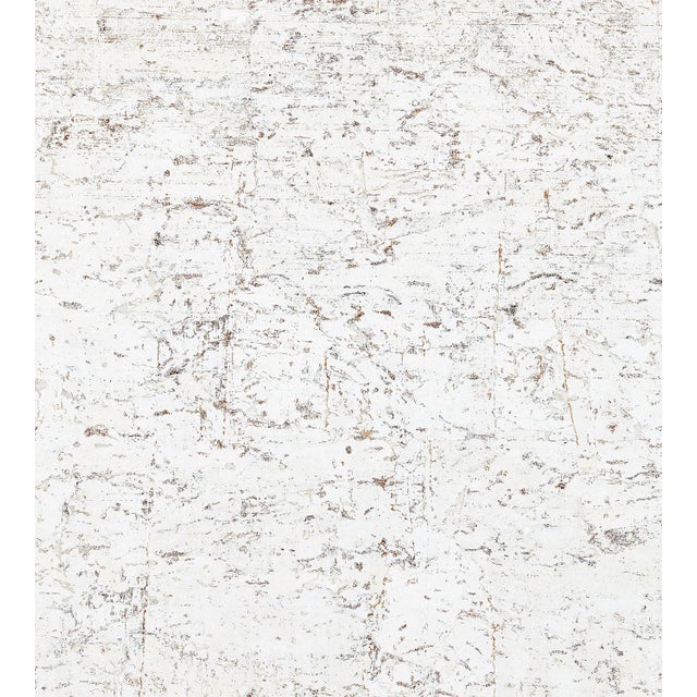 Contemporary The House of Scalamandré Metal Cork Wallcovering, Cloud For Sale - Image 3 of 3