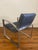 Lounge Chair Leather Button & Tufted For Sale - Image 4 of 13