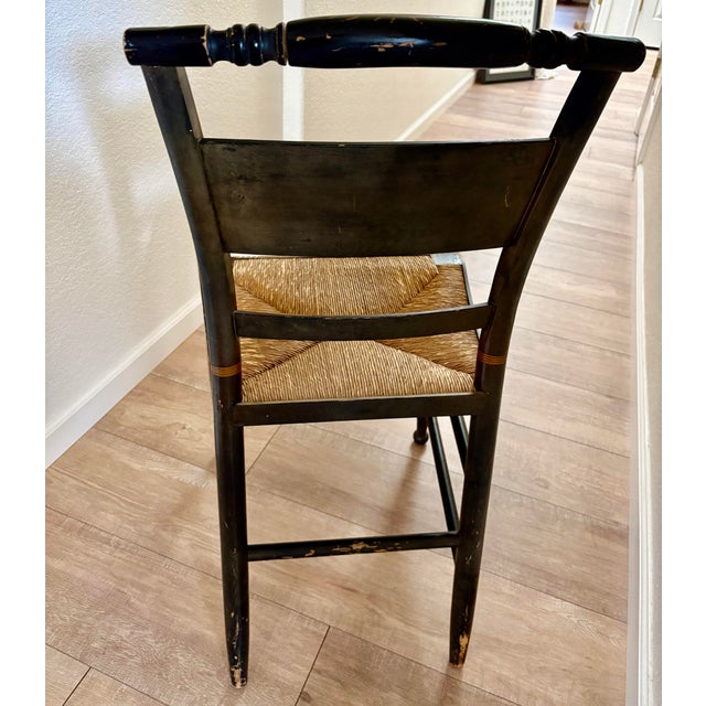 Vintage Hitchcock Set of Two Americana Side Chairs, a Pair For Sale In Sacramento - Image 6 of 6