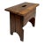 Early 1900s Handcrafted Monastery Stool For Sale