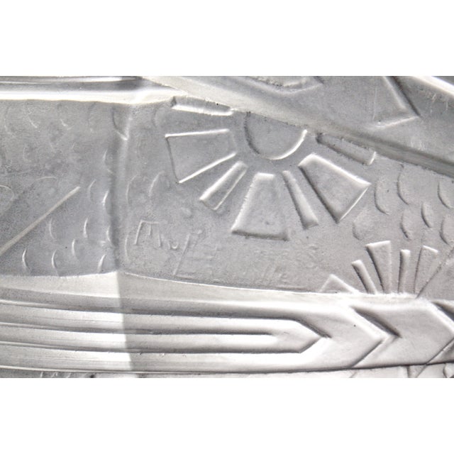 1930s Large French Art Deco Flush Mount by Muller Freres - France For Sale - Image 6 of 7
