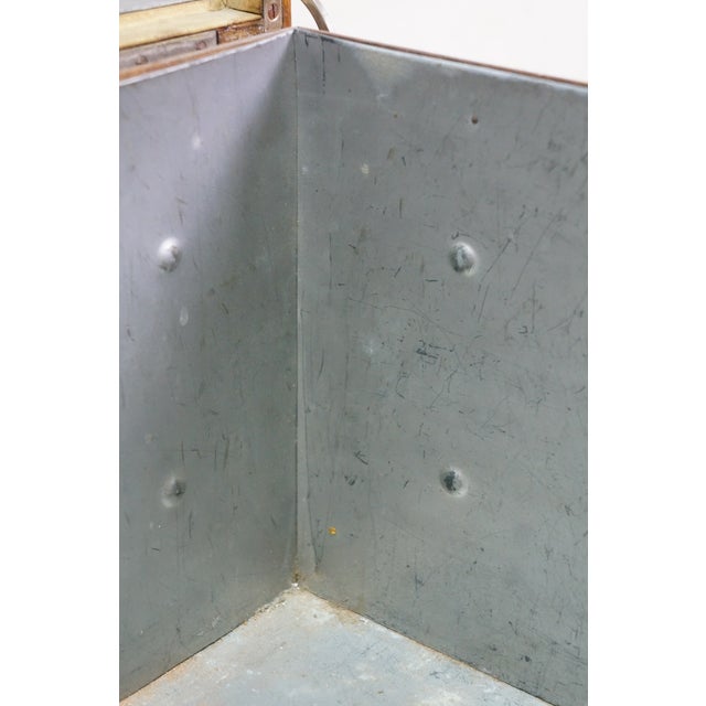 Large Antique Victorian Quartersawn Oak Tin Lined Cigar Humidor Storage Box Chest 21" For Sale - Image 15 of 18