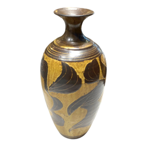 Gustav Otto Reuss (1885-1962) Chinese Inspired Vase German Art Pottery Song Dynasty Style