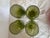 Vintage Olive Green Wine Glasses, Set of Four, Mid-Century Modern Style Stemware For Sale In Indianapolis - Image 6 of 7