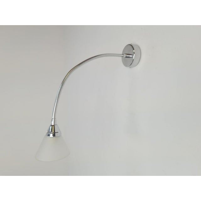 1970s Postmodern Flexible Gooseneck Wall Light from Alva-Line, Italy, 1970s, Set of 2 For Sale - Image 5 of 10