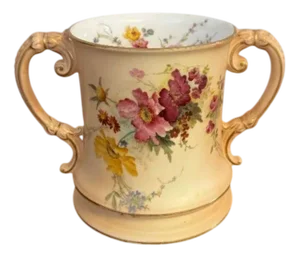 Antique Loving Cup from Royal Worcester, 1910s