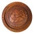 Vintage Carved Wood Alania Ossetia Wall Art Plate Northern Russian Culture For Sale