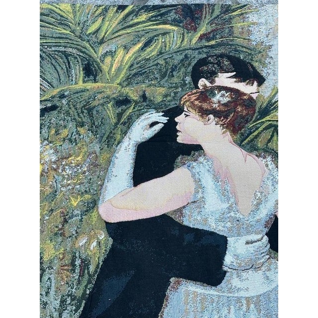 French Aubusson Style Jacquard Tapestry after A. Renoir, 2000s For Sale - Image 6 of 18
