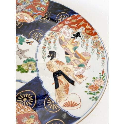 Large 19th Century Ilmari Japanese Dish, Japan For Sale - Image 4 of 14