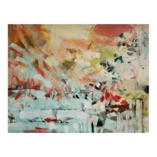 "Kung Fuey" Original Contemporary Abstract Painting by Mel Rea For Sale