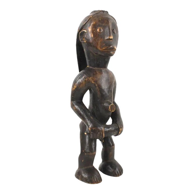 Early 20th Century Tabwa Miniature Figure 18 Inch For Sale