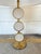 Brass Uttermost Three Rings Table Lamp For Sale - Image 8 of 8