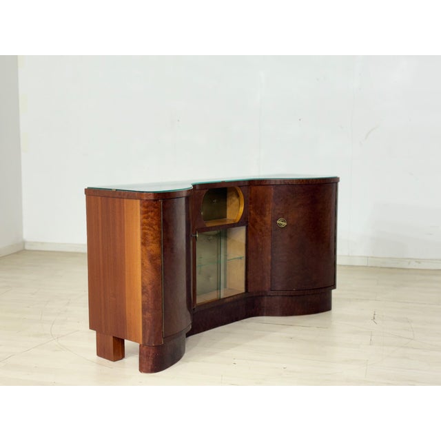Brown Vintage Bar Cabinet, 1960s For Sale - Image 8 of 13