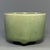 Chinese Vintage Chinese Longquan Celadon Cylindrical Tripod Censer, Collectible For Sale - Image 3 of 5