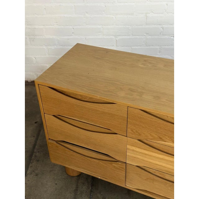 2020s Custom White Oak “Ojos” Dresser - Floor Model in Stock For Sale - Image 5 of 9