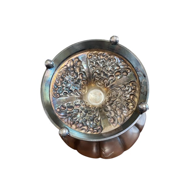 Metal Antique Victorian Wilcox Silver Plate Squirrel Nut Bowl For Sale - Image 7 of 7
