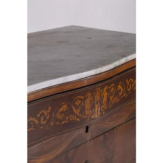 Italian Wooden Chest of Drawers, 1700s For Sale - Image 11 of 12