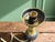 Mid-Century Modern Space Age Tripod Brass and Glass Table Lamp, 1960s For Sale - Image 10 of 11
