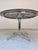 Round Dining Table in Tinted Glass and Chrome For Sale - Image 10 of 11