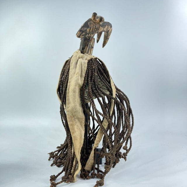Early 20th Century Bwa Hat Burkina Faso MATTER COLLECTION For Sale In Denver - Image 6 of 9