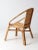 Wood Mid-Century Rattan Chair For Sale - Image 7 of 12