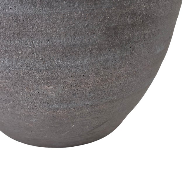 Joseph Hysong Studio Pottery Bowl California Modern Ceramic Organic Vessel 10.25" For Sale In San Francisco - Image 6 of 11
