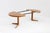 Brown Vintage Danish Round Extendable Dining Table in Teak from Bramin, 1960s For Sale - Image 8 of 9