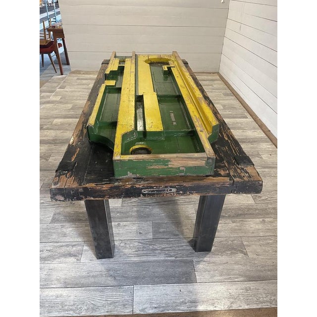 Vintage Industrial A- 360 Dining Table, 1950 For Sale - Image 17 of 18