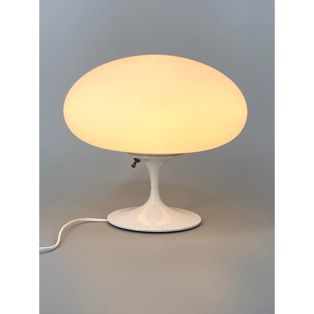 Mushroom Glass Table Lamp by Bill Curry for Laurel Lamp Co., 1960s For Sale - Image 10 of 18