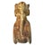 Early 21st Century Wood Carved Stylized Ram Sculpture Tribal-Inspired Folk Art For Sale - Image 5 of 9