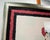 Vintage 1970s Art Deco Erté Silk Scarf Framed Elegant Woman With Topiary For Sale In Chicago - Image 6 of 12