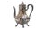 Spiral Silver Kettle with Reliefs, Applications and Claw-Shaped Feet For Sale - Image 9 of 9
