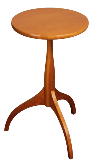 Skaker Style Round Cherry Side Table