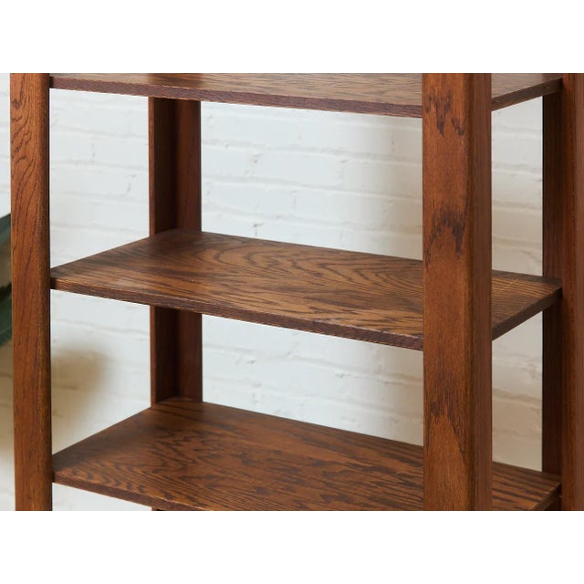 Mid 20th Century Oak Boho Vintage Shelf For Sale - Image 5 of 9