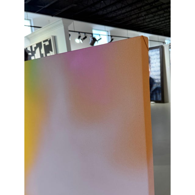 Plastic William Finlayson Jr. Acrylic Painting on wood Panel Titled “Happy Haze VlI 2025 For Sale - Image 7 of 15
