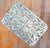 We are selling this gorgeous English George II sterling silver pierced insert. This insert would have been used a dish...