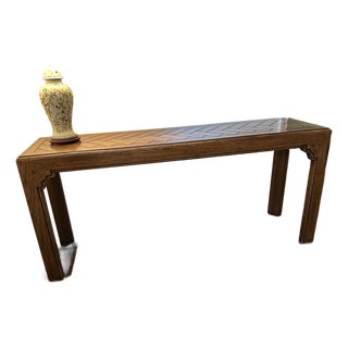 Henredon Fine Furniture Console Table For Sale