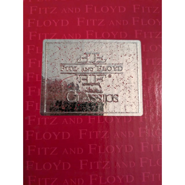 Fitz & Floyd Classic Ceramic Cherub Holiday Christmas Xmas Tree Ornaments Non Lighted For Sale - Image 12 of 18