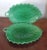 19th Century English Green Glazed Porcelain Leaf Dishes - Set of 3 For Sale In New York - Image 6 of 11