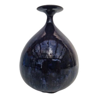 Ceramic Vase by Dorothee Colberg-Tjadens, Bremen, Germany, 1980s For Sale