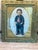Wood Antique “Mother’s Boy” Mother’s Oats Advertising Chromolithograph in Ornate Victorian Gilt Composition Frame For Sale - Image 7 of 11