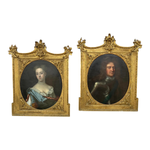 Portrait of Duke and Duchess of Devonshire Sir Godfrey Kneller or Studio