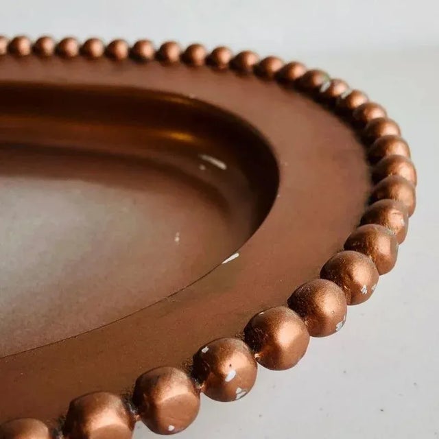 Metal Late 20th Century Large Meat Platter For Sale - Image 7 of 10