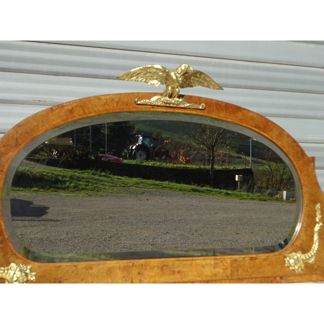 Louis XVI Style Buffet in Burr Walnut with Gilt Bronze Mounts, Mid-19th Century For Sale - Image 4 of 18