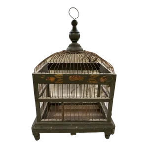 Wire & Wood Handmade Birdcage