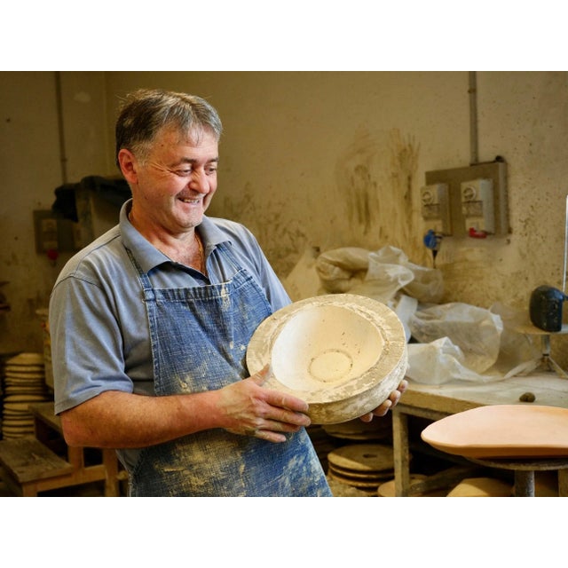 Traditional Rosa Pasta/Soup Bowls, Full Design - Set of 4 For Sale - Image 3 of 4