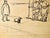 Gabriele Galantara, The Dog of a Noble, Mixed Media Drawing, 1907 For Sale
