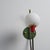 Italian Wall Sconce in Brass, Multicolor Metal and Opaline Glass, 1950s For Sale - Image 6 of 8